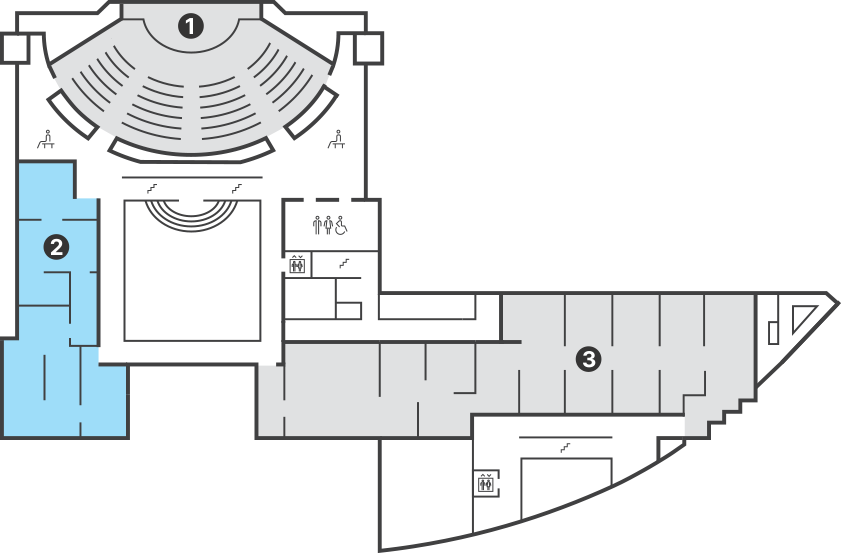 2층 - 2 제1전시실(중앙 엘리베이터 맞은편에 위치)